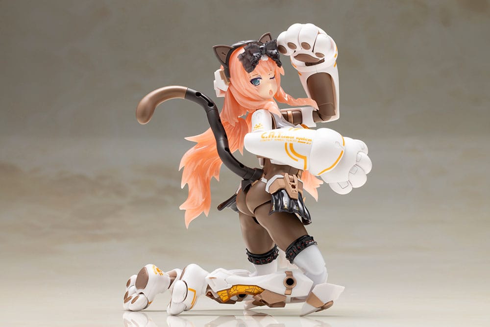 Frame Arms Girl Plastic Model Kit Durga I Cat Armor Ver. Calico 16 cm          