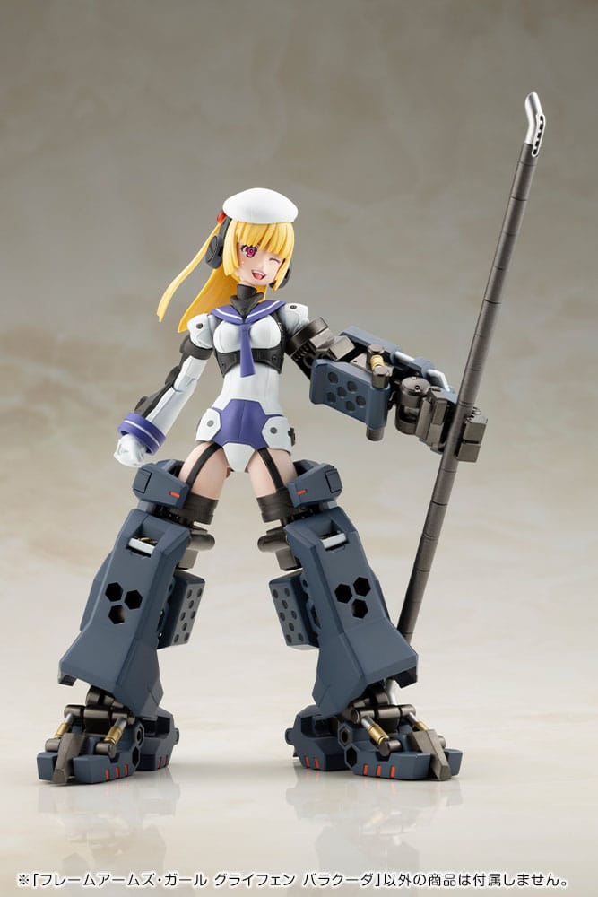 Frame Arms Girl Plastic Model Kit Greifen Barracuda 15 cm     