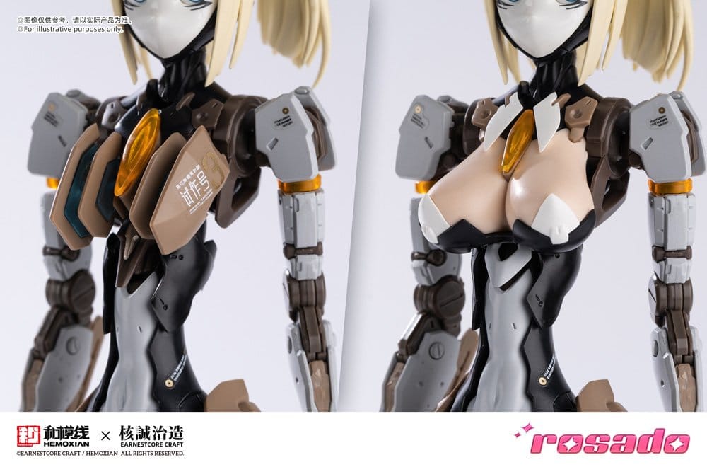 Original Character Plastic Kit 1/10 Rosado Project RS-03 Starflower Lily MK3 20 cm