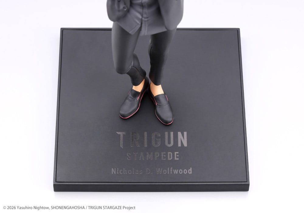 Trigun Stampede Oshi Works Statue 1/8 Nicholas D. Wolfwood 22 cm         