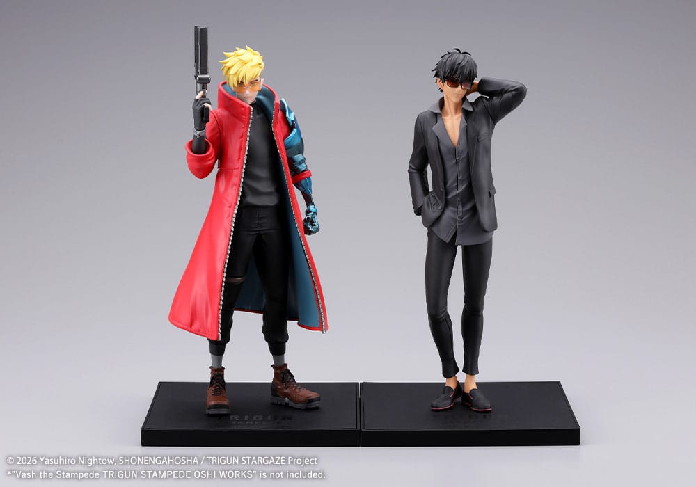 Trigun Stampede Oshi Works Statue 1/8 Nicholas D. Wolfwood 22 cm         