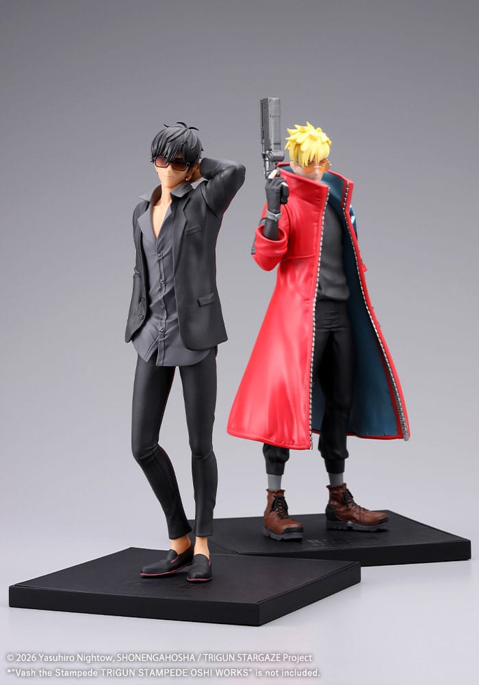 Trigun Stampede Oshi Works Statue 1/8 Nicholas D. Wolfwood 22 cm         