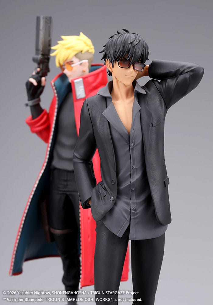 Trigun Stampede Oshi Works Statue 1/8 Nicholas D. Wolfwood 22 cm         