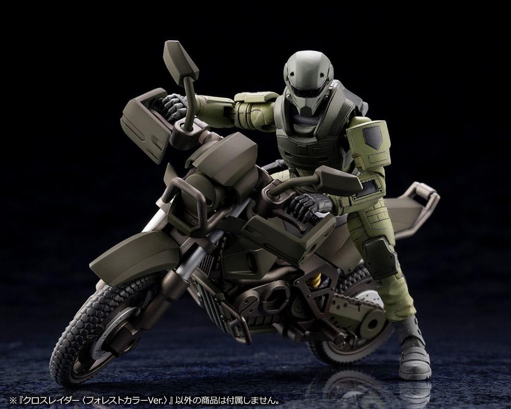 Hexa Gear Plastic Model Kit 1/24 Alternative Cross Rider Forest Color Ver. 10 cm  