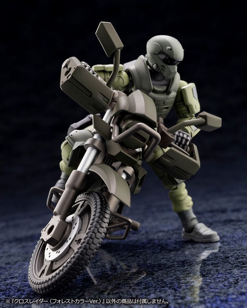 Hexa Gear Plastic Model Kit 1/24 Alternative Cross Rider Forest Color Ver. 10 cm  