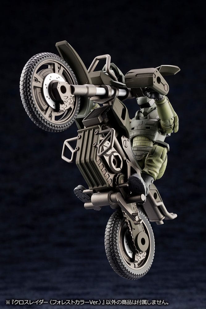 Hexa Gear Plastic Model Kit 1/24 Alternative Cross Rider Forest Color Ver. 10 cm  