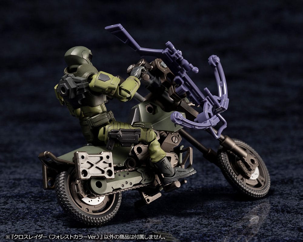 Hexa Gear Plastic Model Kit 1/24 Alternative Cross Rider Forest Color Ver. 10 cm  