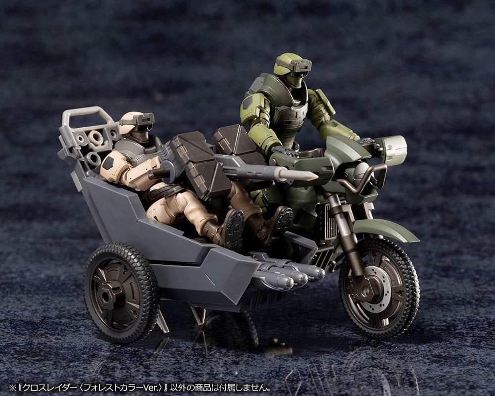 Hexa Gear Plastic Model Kit 1/24 Alternative Cross Rider Forest Color Ver. 10 cm  