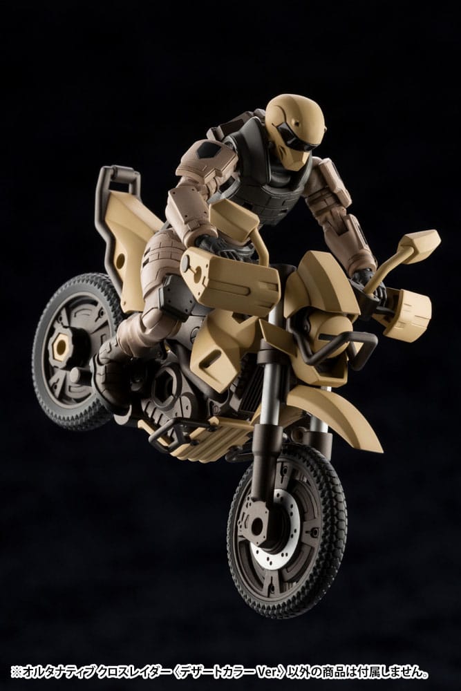 Hexa Gear Plastic Model Kit 1/24 Alternative Cross Rider Desert Color Ver. 10 cm  