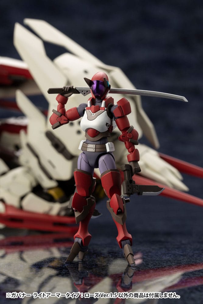 Hexa Gear Plastic Model Kit 1/24 Governor Light Armor Type Rose 1.5 Ver. 7 cm    