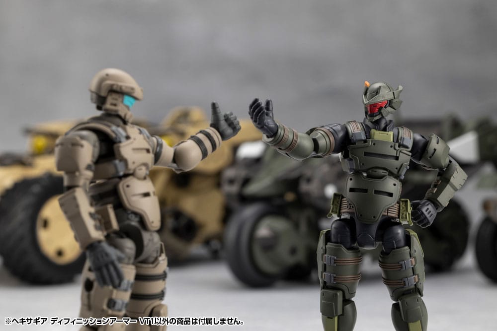 Hexa Gear Plastic Model Kit 1/24 Definition Armor VT1 12 cm 