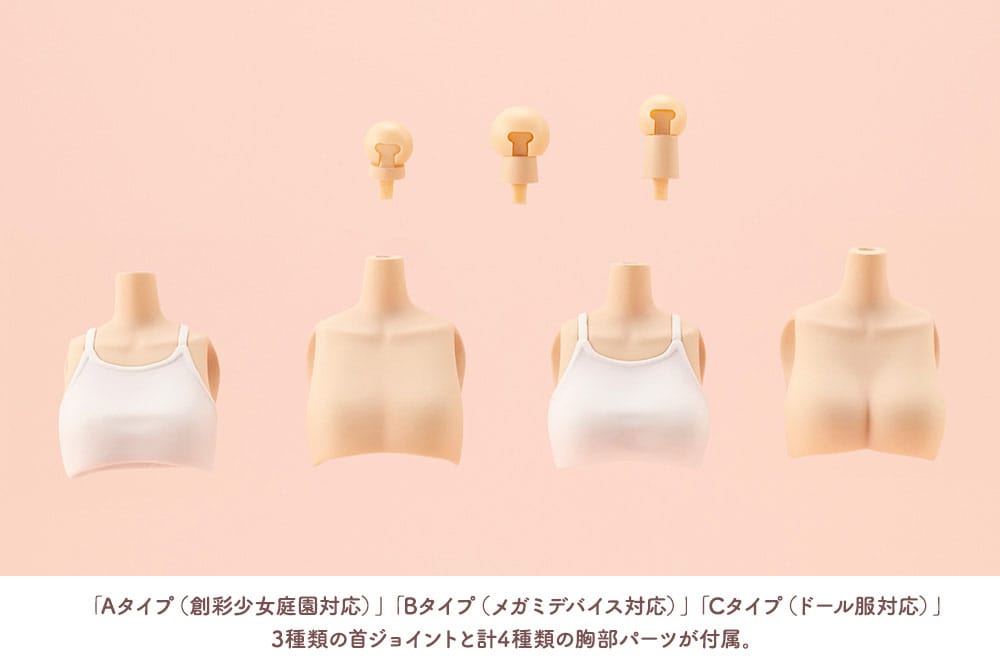 Sousai Shojo Teien Zubehör Set für 1/10 Actionfiguren Dress Up Body Size S