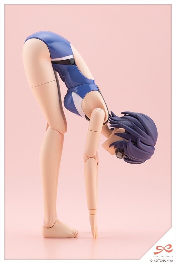 Sousaishojoteien Plastic Model Kit 1/10 Rui Saotome Touou High School Competitive Swimsuit 16 cm
