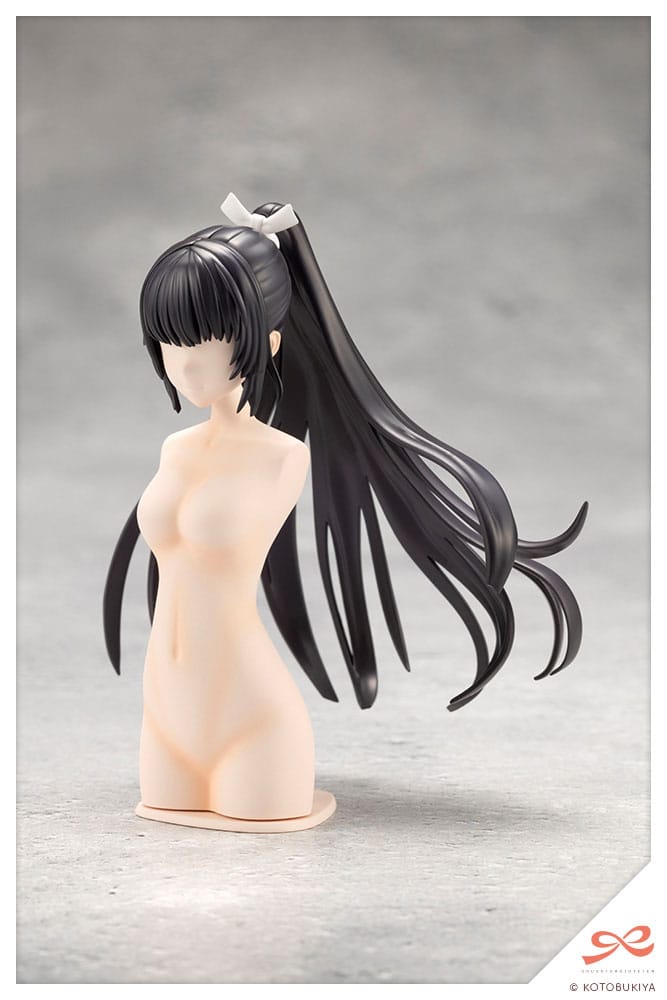 Sousai Shojo Teien Zubehör Set für Actionfiguren Arranged Wigs Hime Cut Pony Tail 