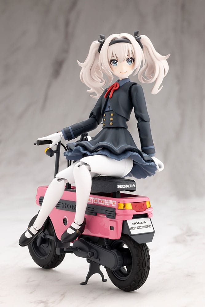 Sousai Shojo Teien Plastic Model Kit 1/10 Emma Koishikawa Nocturne with Honda AB12 Motocompo 14 cm     