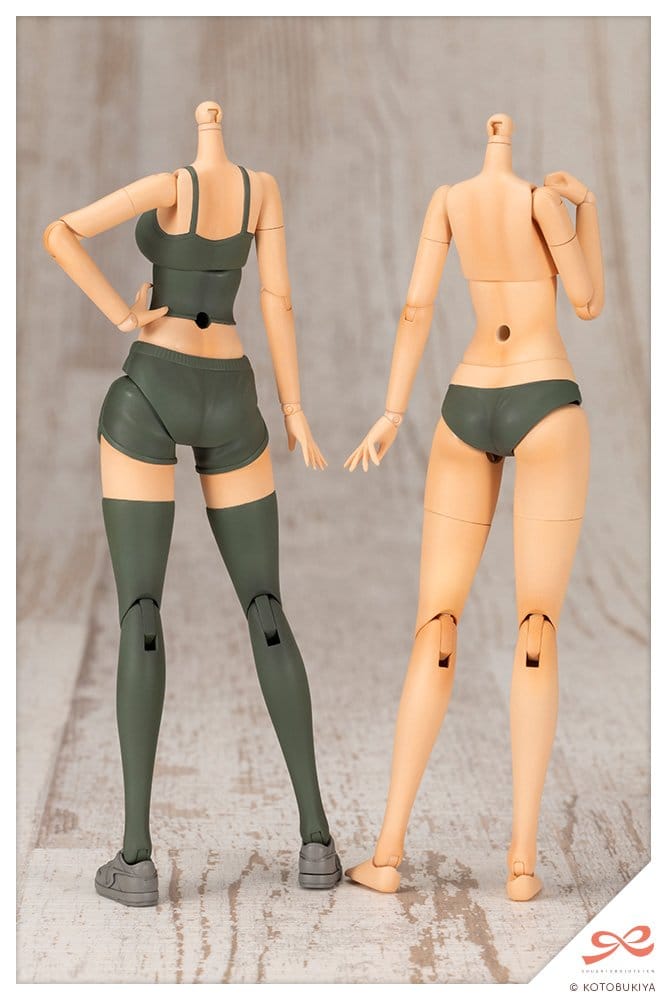 Sousai Shojo Teien Plastic Model Kit 1/10 Training Wolf 16 cm 