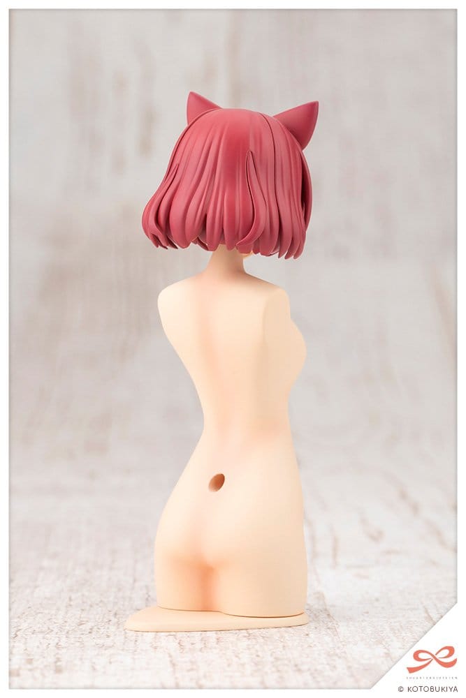 Sousai Shojo Teien Model Kit Zubehör-Set Arranged Wigs Animal Ears Bob Cat 9 cm