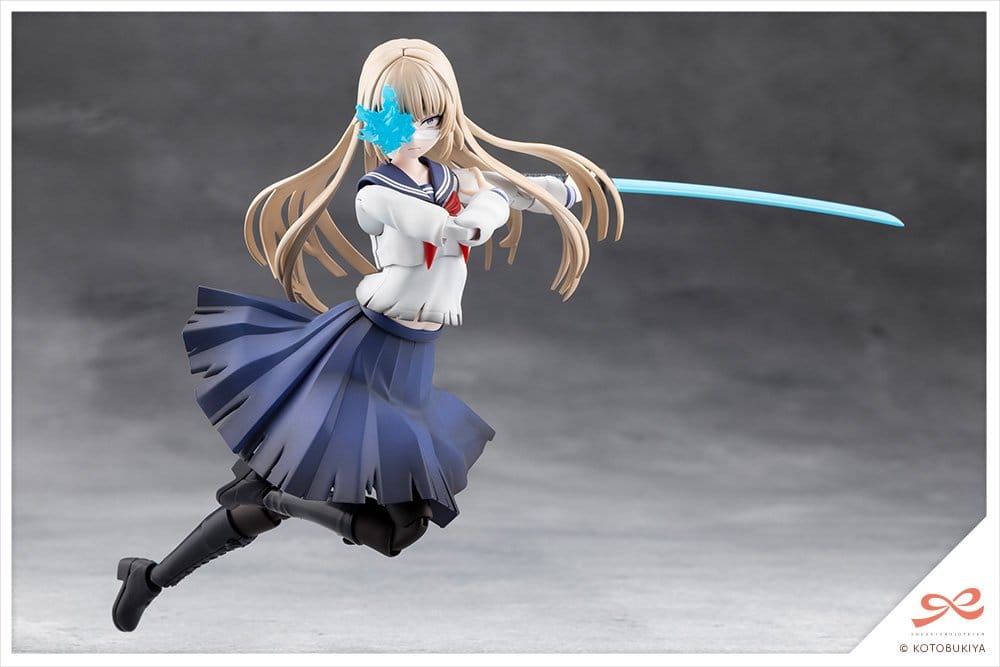 Sousai Shojo Teien Plastic Model Kit 1/10 Kuon Yakushiji Maria Kagaribi Damage Ver. School Girl Emulation 16 cm