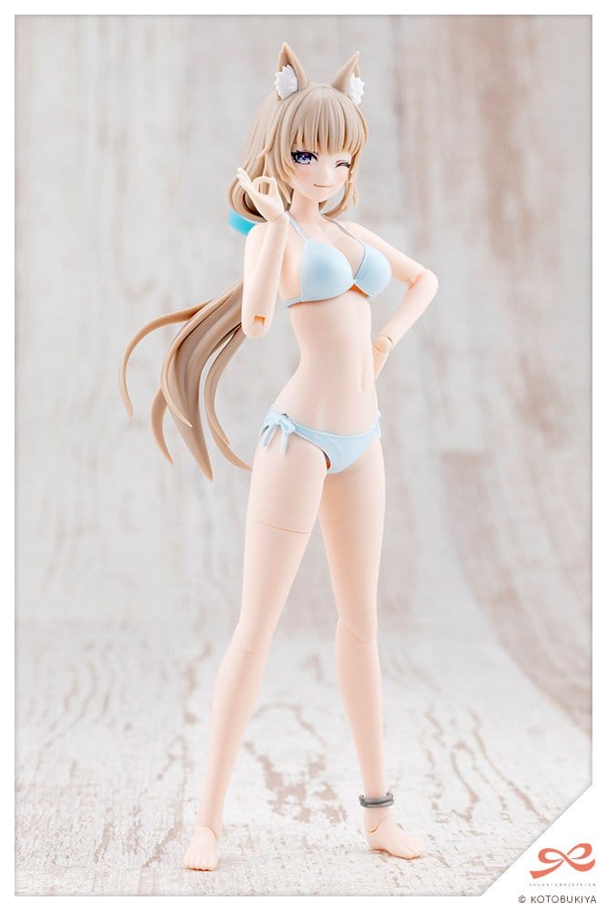 Sousaishojoteien Plastic Model Kit 1/10 Animal Ears Emulator Swim Style 17 cm