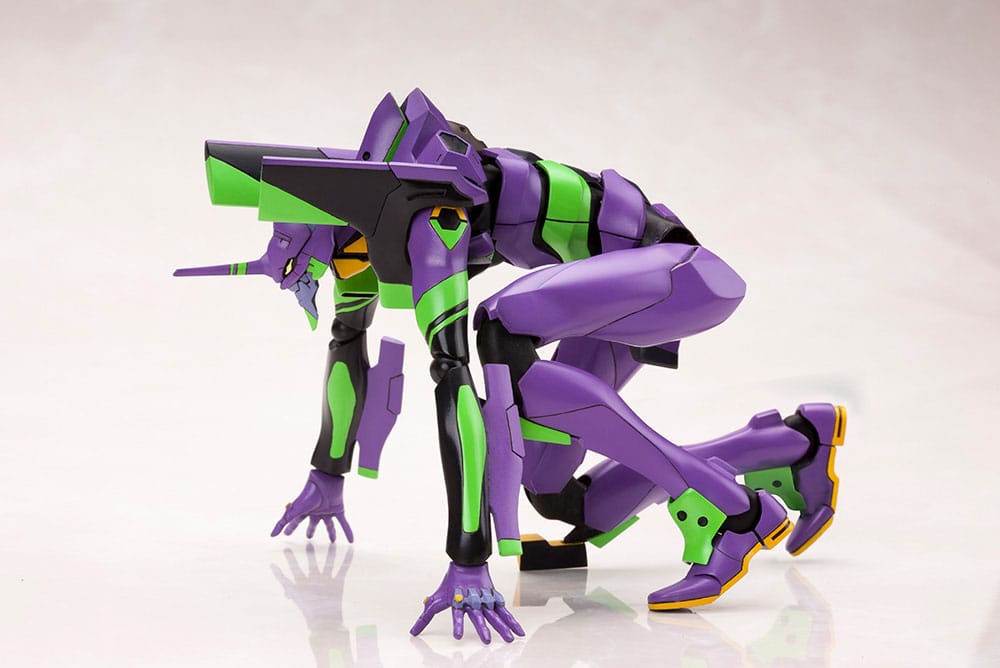Evangelion: 3.0 + 1.0 Thrice Upon a Time Plastic Model Kit 1/400 Evangelion Test Type-01 with Spear of Cassius 19 cm