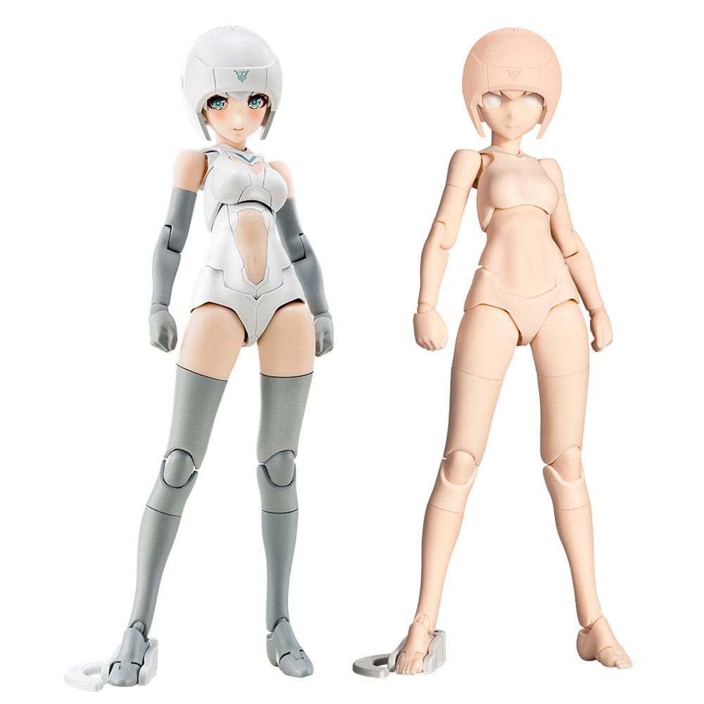 Megami Device Model Kit Zubehör-Set B1R-M Chassis Kit Skin Color A (Reproduction) 14 cm