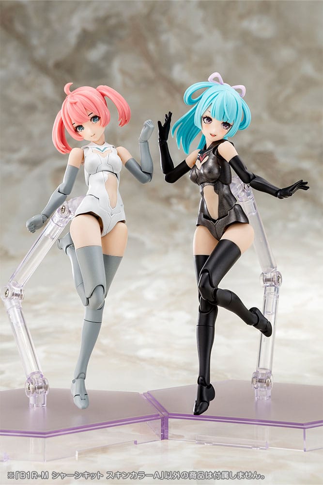 Megami Device Model Kit Zubehör-Set B1R-M Chassis Kit Skin Color A (Reproduction) 14 cm