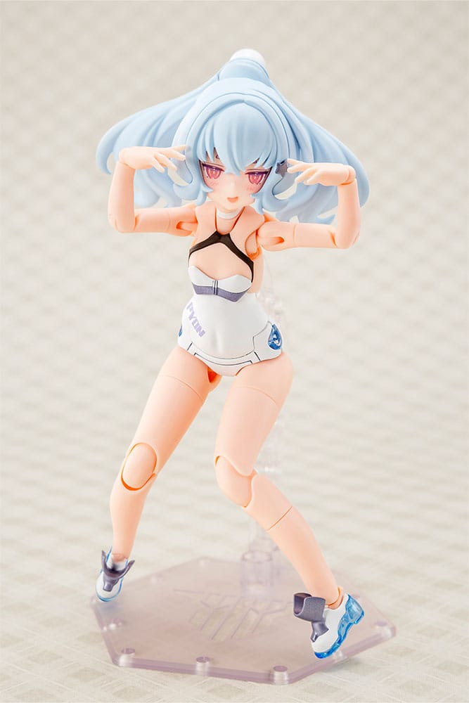 Megami Device Plastic Model Kit 1/1 Puni Mofu Yuki Tu 15 cm          