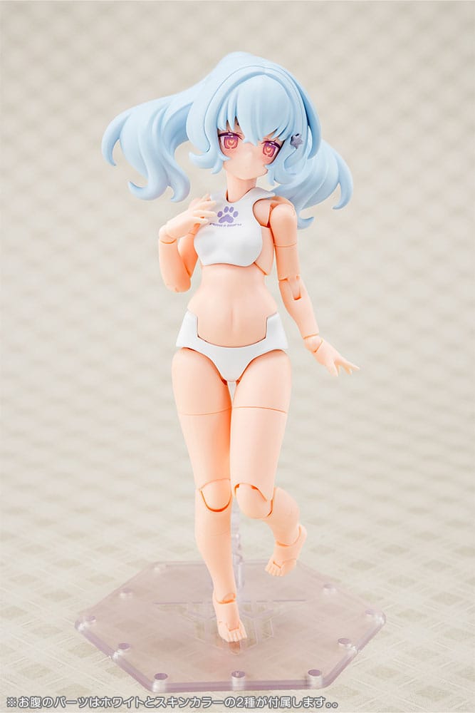 Megami Device Plastic Model Kit 1/1 Puni Mofu Yuki Tu 15 cm          