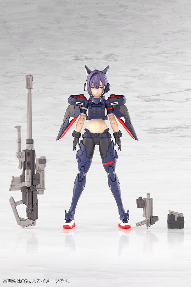 Megami Device Plastic Model Kit 1/1 Yggdrasis Skoll Sharpshooter 16 cm            