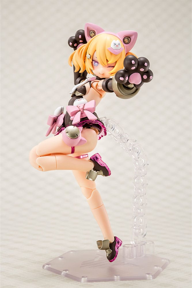 Megami Device Plastic Model Kit 1/1 Puni Mofu Kuro Mao 14 cm       