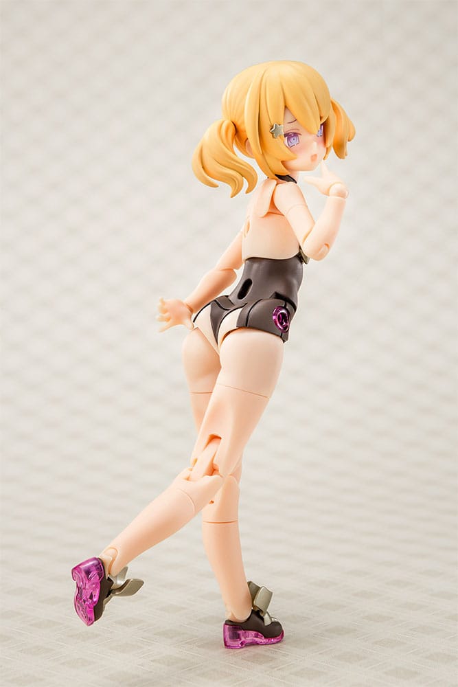Megami Device Plastic Model Kit 1/1 Puni Mofu Kuro Mao 14 cm       