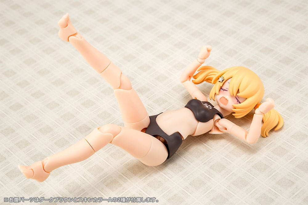 Megami Device Plastic Model Kit 1/1 Puni Mofu Kuro Mao 14 cm       