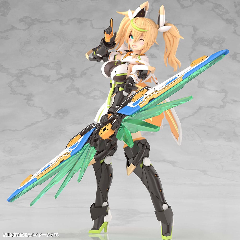 Phantasy Star Online 2 Plastic Model Kit Grande Scale Gene Stellainnocent 25 cm