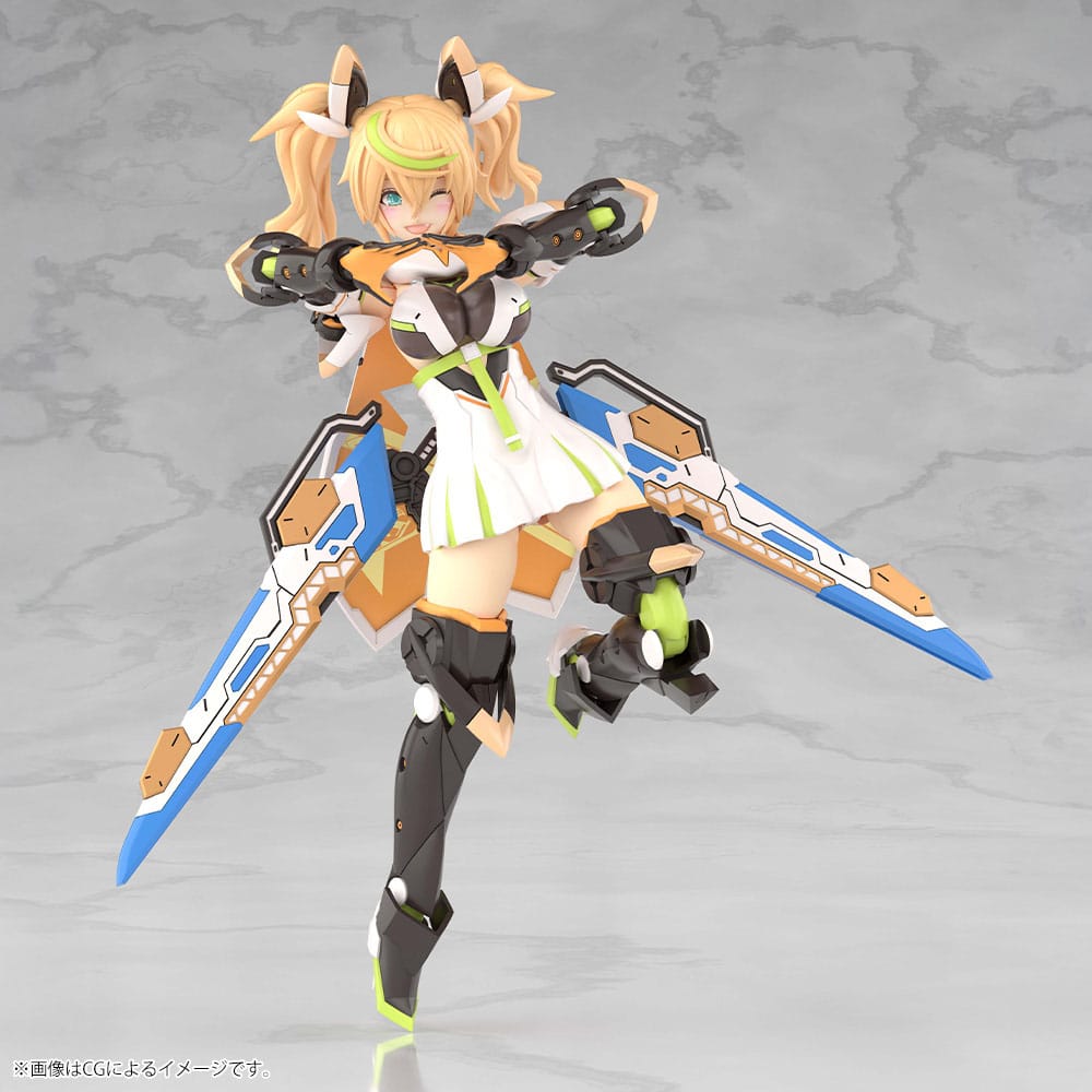 Phantasy Star Online 2 Plastic Model Kit Grande Scale Gene Stellainnocent 25 cm