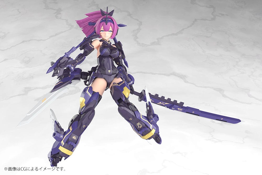 Megami Device Plastic Model Kit 1/1 Asra Archer Kizuna Shadow Edition Full Package 14 cm  