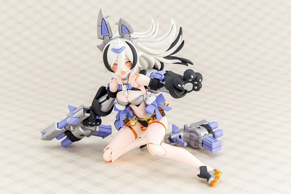 Megami Device Plastic Model Kit 1/1 Puni Mofu Gin Lang 16 cm            
