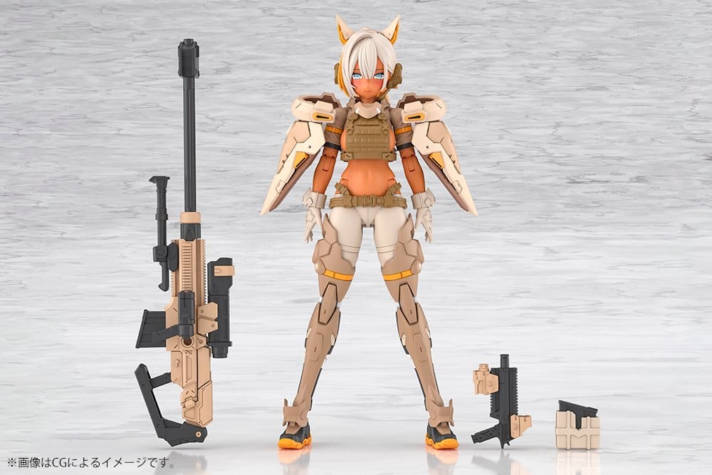 Megami Device Plastic Model Kit 1/1 Yggdrasis Skoll Sharpshooter Tempest 16 cm