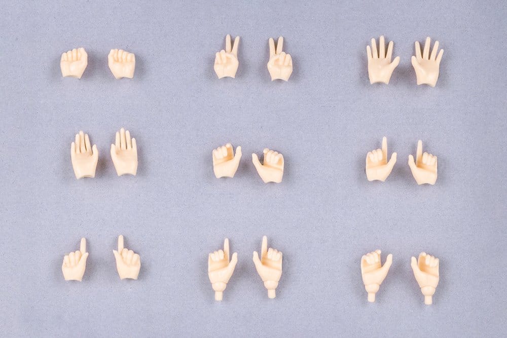 Megami Device M.S.G 09 Zubehör Set 1/1 Hand Set Skin Color A