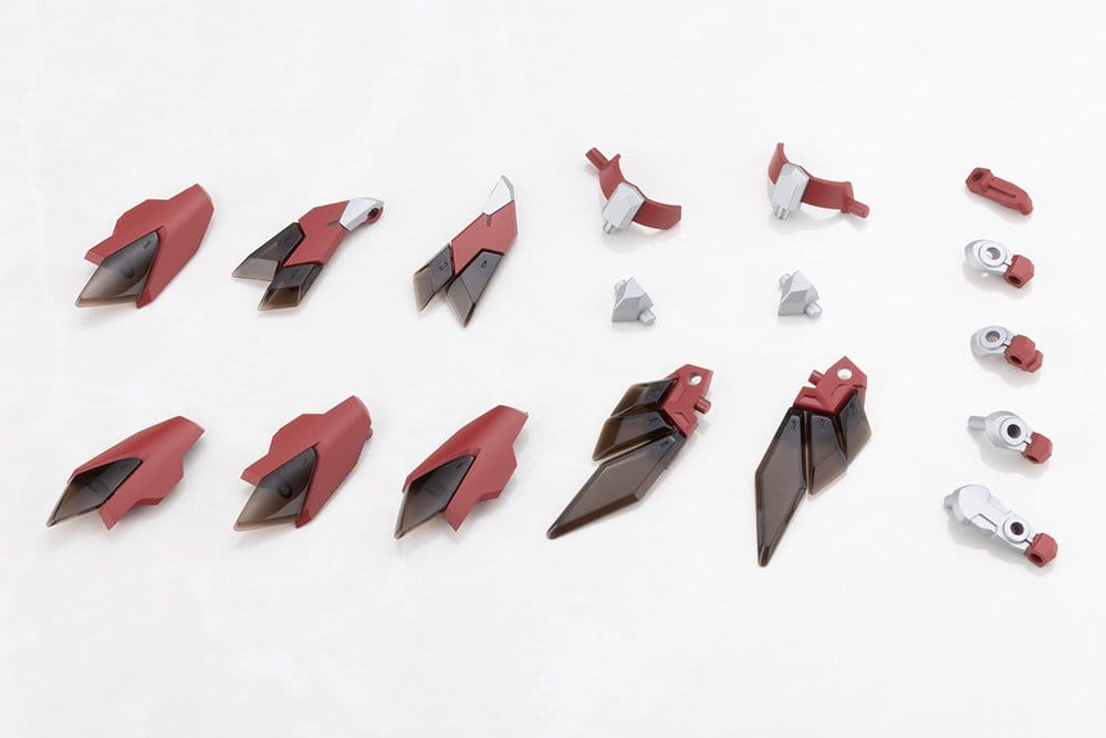 Kotobukiya M.S.G. Zubehör-Set für Plastic Model Kits Expansion Armor Type E Deep Red Ver. 6 cm