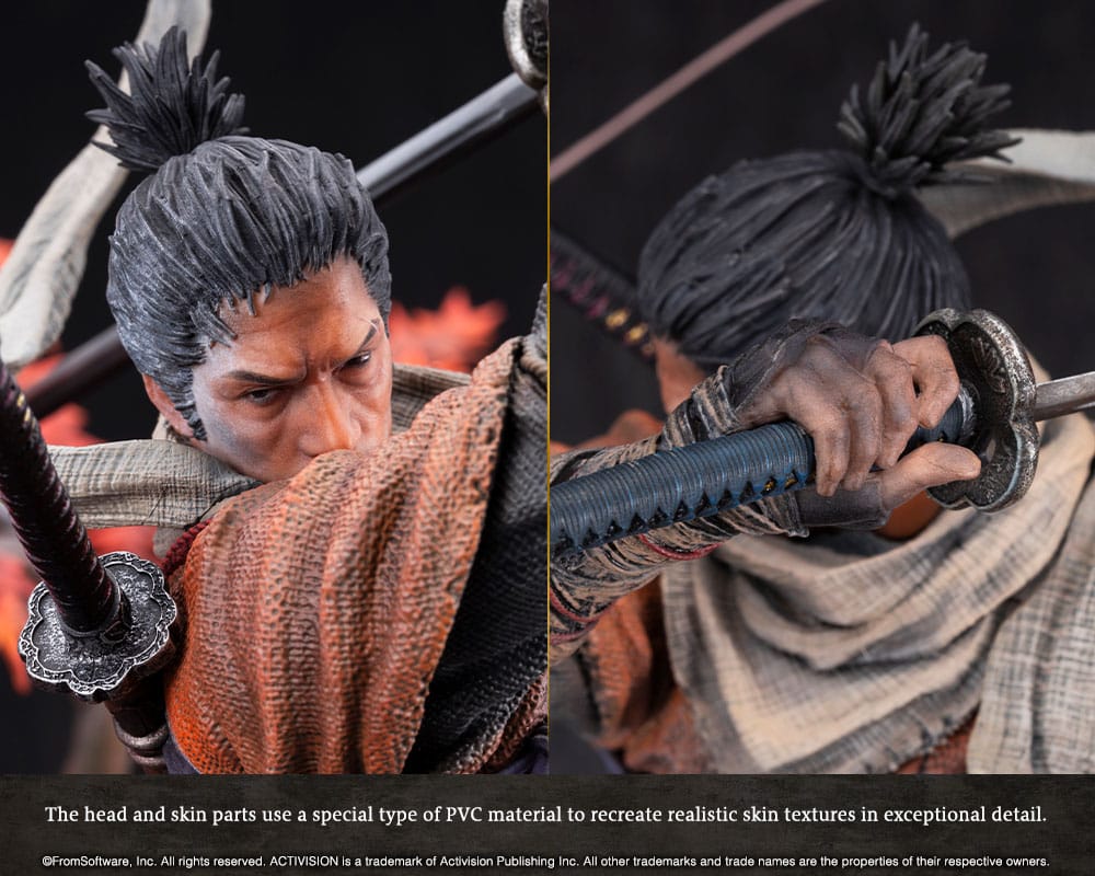 Sekiro: Shadows Die Twice PVC Statue 1/7 Wolf 42 cm     