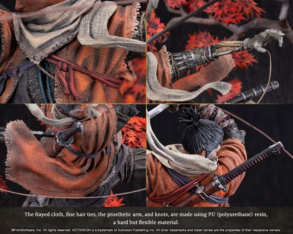 Sekiro: Shadows Die Twice PVC Statue 1/7 Wolf 42 cm     