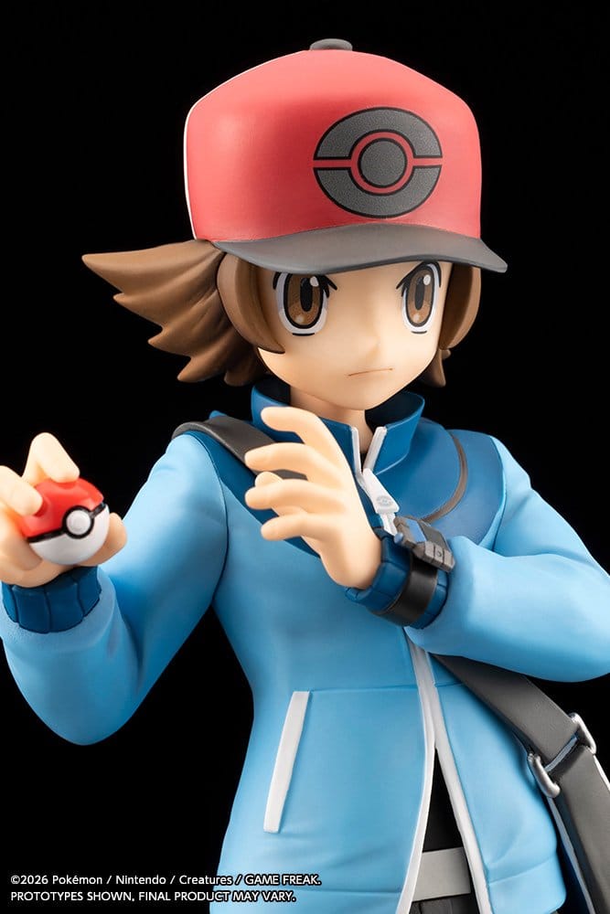 Pokémon ARTFX J PVC Figur 1/8 Hilbert with Victini 20 cm