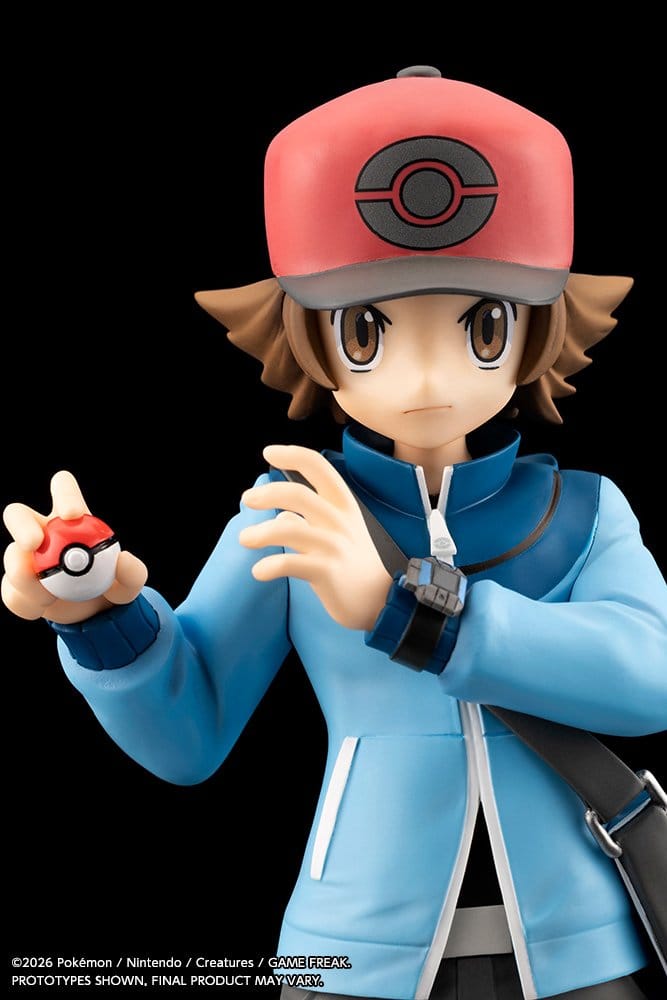 Pokémon ARTFX J PVC Figur 1/8 Hilbert with Victini 20 cm