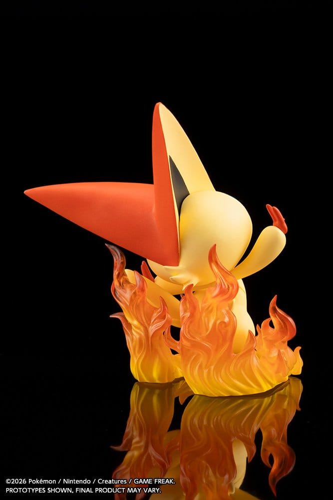 Pokémon ARTFX J PVC Figur 1/8 Hilbert with Victini 20 cm