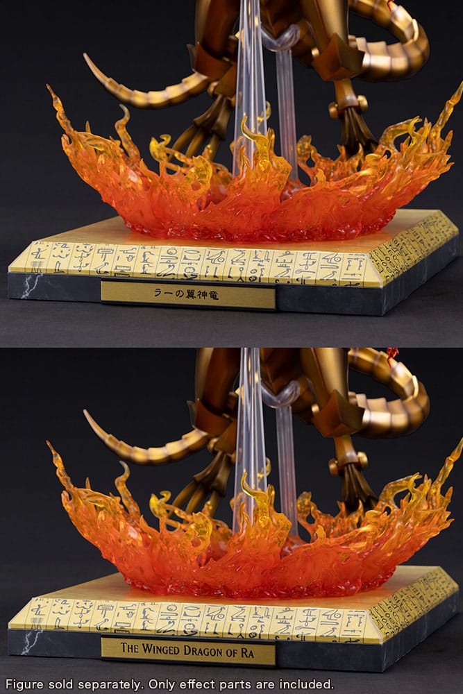 Yu-Gi-Oh! PVC Statuen Zubehör The Winged Dragon of Ra Egyptian God Expansion Parts Set 