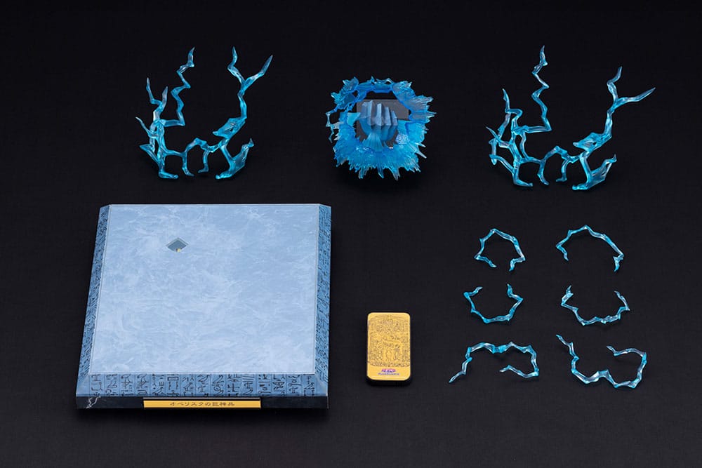 Yu-Gi-Oh! PVC Statuen Zubehör Obelisk the Tormentor Egyptian God Expansion Parts Set 