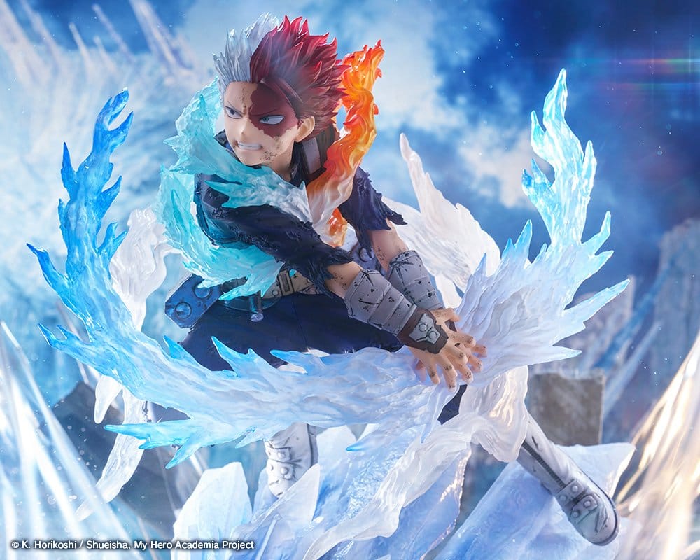My Hero Academia ARTFX J PVC Figur 1/8 Shoto Todoroki Coldflame's Pale Blade Ver. 24 cm