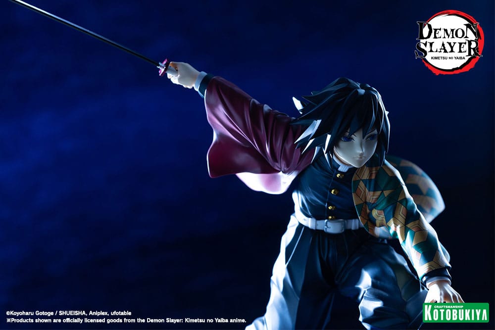 Demon Slayer: Kimetsu no Yaiba ARTFXJ Statue 1/8 Giyu Tomioka 21 cm         