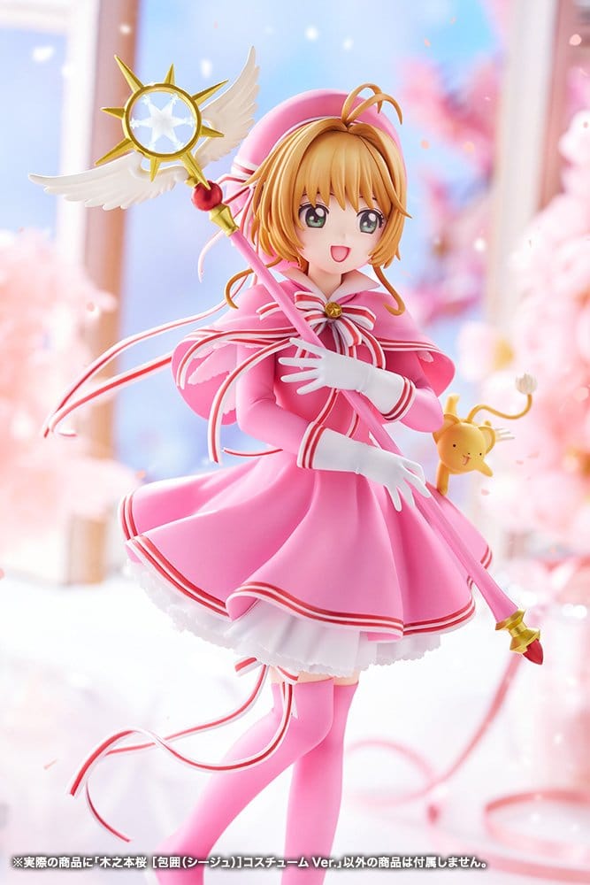 Cardcaptor Sakura: Clear Card PVC Figur 1/7 Sakura Kinomoto Siege Costume Ver. 24 cm