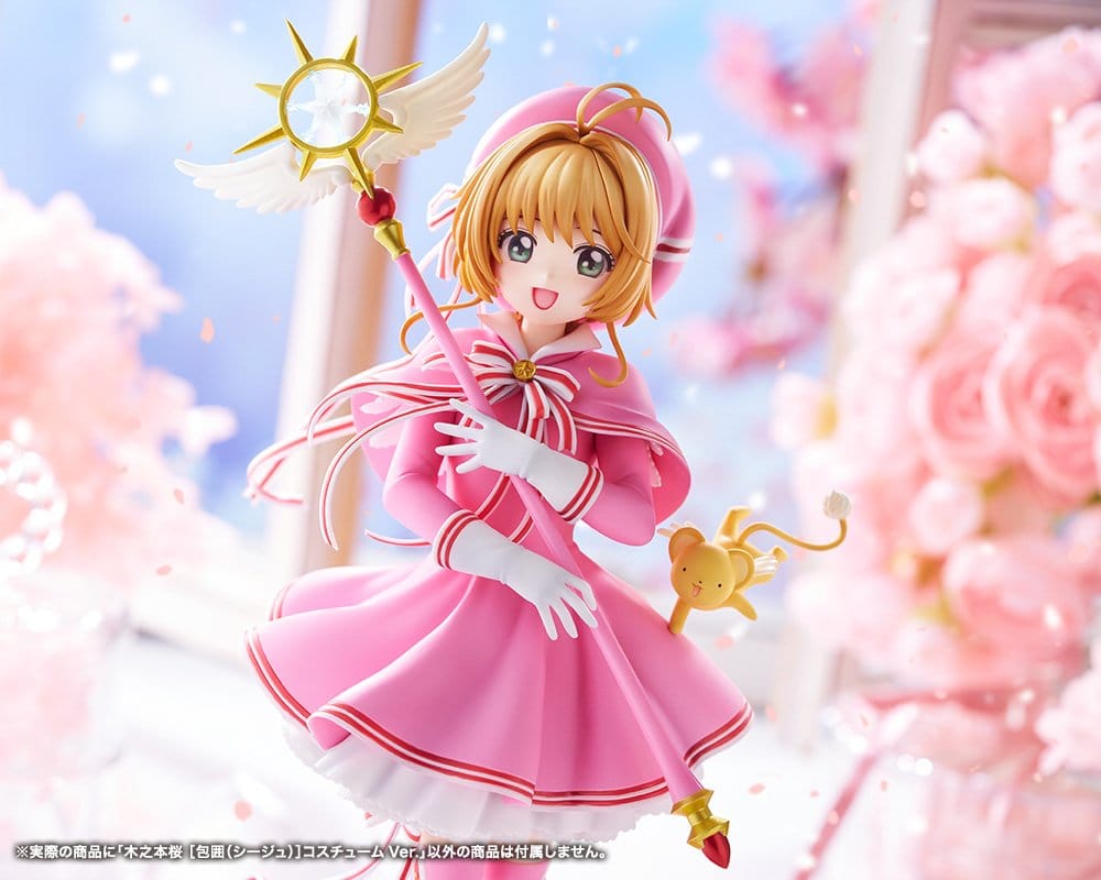 Cardcaptor Sakura: Clear Card PVC Figur 1/7 Sakura Kinomoto Siege Costume Ver. 24 cm